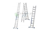obrazek KRAUSE STABILO drabina rozstawno-przystawna 2x9 wys.rob. 5,25m 133472
