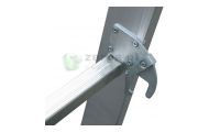 obrazek KRAUSE STABILO drabina rozstawno-przystawna 2x9 wys.rob. 5,25m 133472