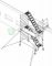 ALTREX 5300 rusztowanie ze schodami (1,35x2,45m) wys.rob. 6,20m pomost Fiber-Deck C530004