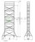 DRABEX Rusztowanie przejezdne (0,65x3,00m) wys.rob. 4,15m RA 1130 TYP 320