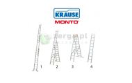 obrazek KRAUSE MONTO drabina wielofunkcyjna Tribilo 3x14 wys.rob. 10,90m 120717 / 129727