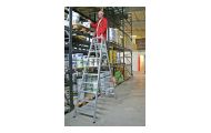 obrazek KRAUSE STABILO drabina dwustronna ze stopniami 2x8 wys.rob. 3,40m 124760