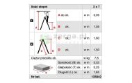 obrazek KRAUSE SePro D drabina dwustronna anodowana 2x7 wys.rob. 3,05m 125842