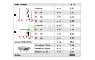 obrazek KRAUSE MONTO drabina rozsuwana linką ROBILO dwuelementowa 2x18 wys.rob. 9,80m 120670 / 129871
