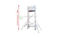 FARAONE TOP SYSTEM C1 rusztowanie jezdne 0,75x3,00 wys.rob. 7,40m model C1-64 *NEGOCJUJ CENĘ*