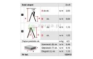 obrazek KRAUSE MONTO Dopplo drabina dwustronna 2x5 wys.rob. 2,65m 120410