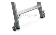 obrazek KRAUSE STABILO drabina dwustronna jezdna 2x4 wys.rob. 2,48m 124821