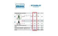 obrazek KRAUSE STABILO pomost jezdny Vario szerokość 2,07m 10 stopni wys.rob. 4,35m 833358