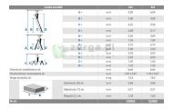 obrazek KRAUSE STABILO drabina przegubowa teleskopowa 4x5 wys.rob. 6,05m 123572 / 133960 