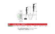 obrazek FARAONE 150.3 Drabina wielofunkcyjna 3-elementowa 3x15 szczebli, wys.rob. 8,06-11,11m ST450/3N