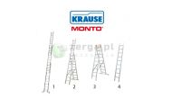 obrazek KRAUSE MONTO drabina wielofunkcyjna Tribilo 3x9 wys.rob. 6,85m 129673
