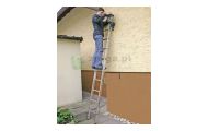 obrazek KRAUSE MONTO drabina przystawna SIBILO jednoelementowa 12 stopniowa wys.rob. 4,40m 129109