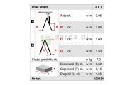 obrazek KRAUSE MONTO Dopplo drabina dwustronna 2x7 wys.rob. 3,05m 120434