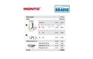 obrazek KRAUSE Schodki dwustronne składane niebieskie 2x2 ROLLY wys.rob. 2,45m 130082 *** ZAPROPONUJ SWOJĄ CENĘ ***