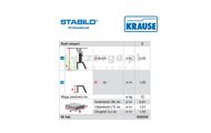 obrazek KRAUSE Schodki montażowe STABILO 5 stopni wys. rob. 3,00 m 805058 *** ZAPROPONUJ SWOJĄ CENĘ ***
