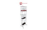 obrazek KRAUSE ClimTec rusztowanie aluminiowe wys. rob. 7,00m - 710116+710123+710147