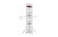 obrazek KRAUSE ProTec XXL Rusztowanie aluminiowe jezdne 2,0x1,4 m, wys.rob. 11,3m - 911193 ***ZAPROPONUJ SWOJĄ CENĘ***